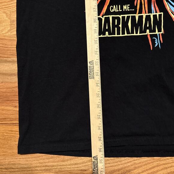 Loot Fright Lootwear Exclusive * Darkman * T-Shirt Size XL Black Halloween - Picture 6 of 8